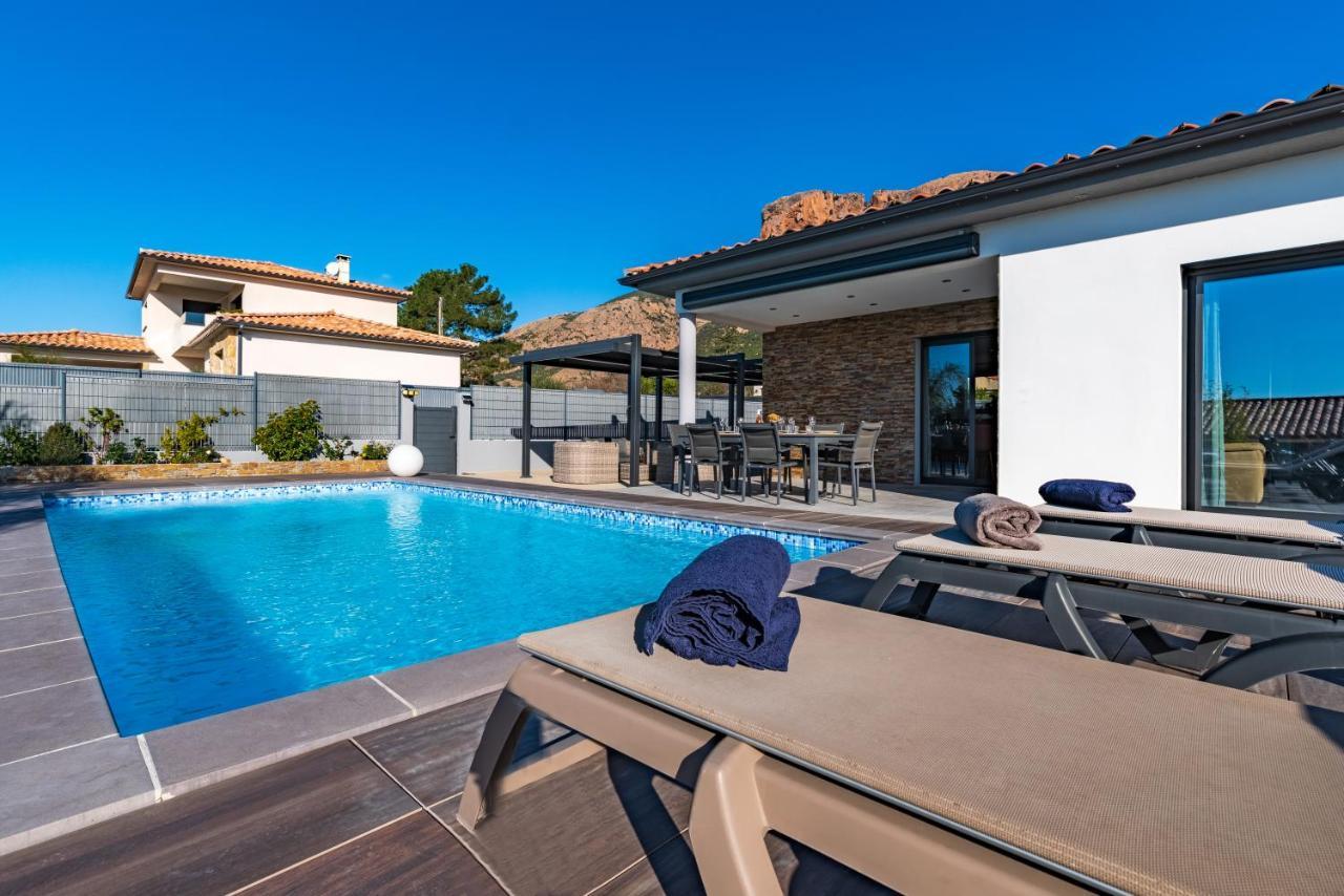 Afa Proche Ajaccio, Magnifique Villa Avec Piscine Privee 8 Personnes Esterno foto